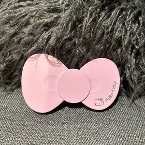 Hello kitty mini led bow compact mirror